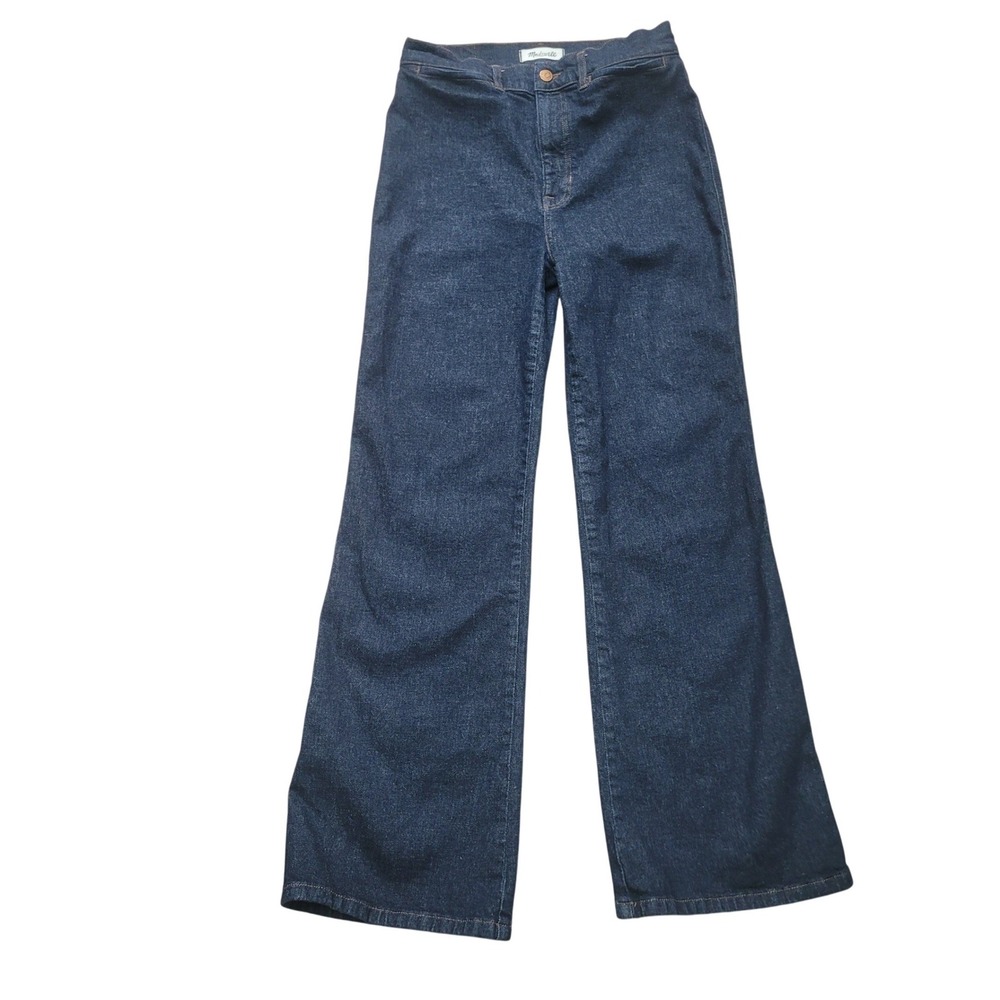 Madewell 11 High-Rise Flare Jeans Dark Wash Blue Pants 29‎